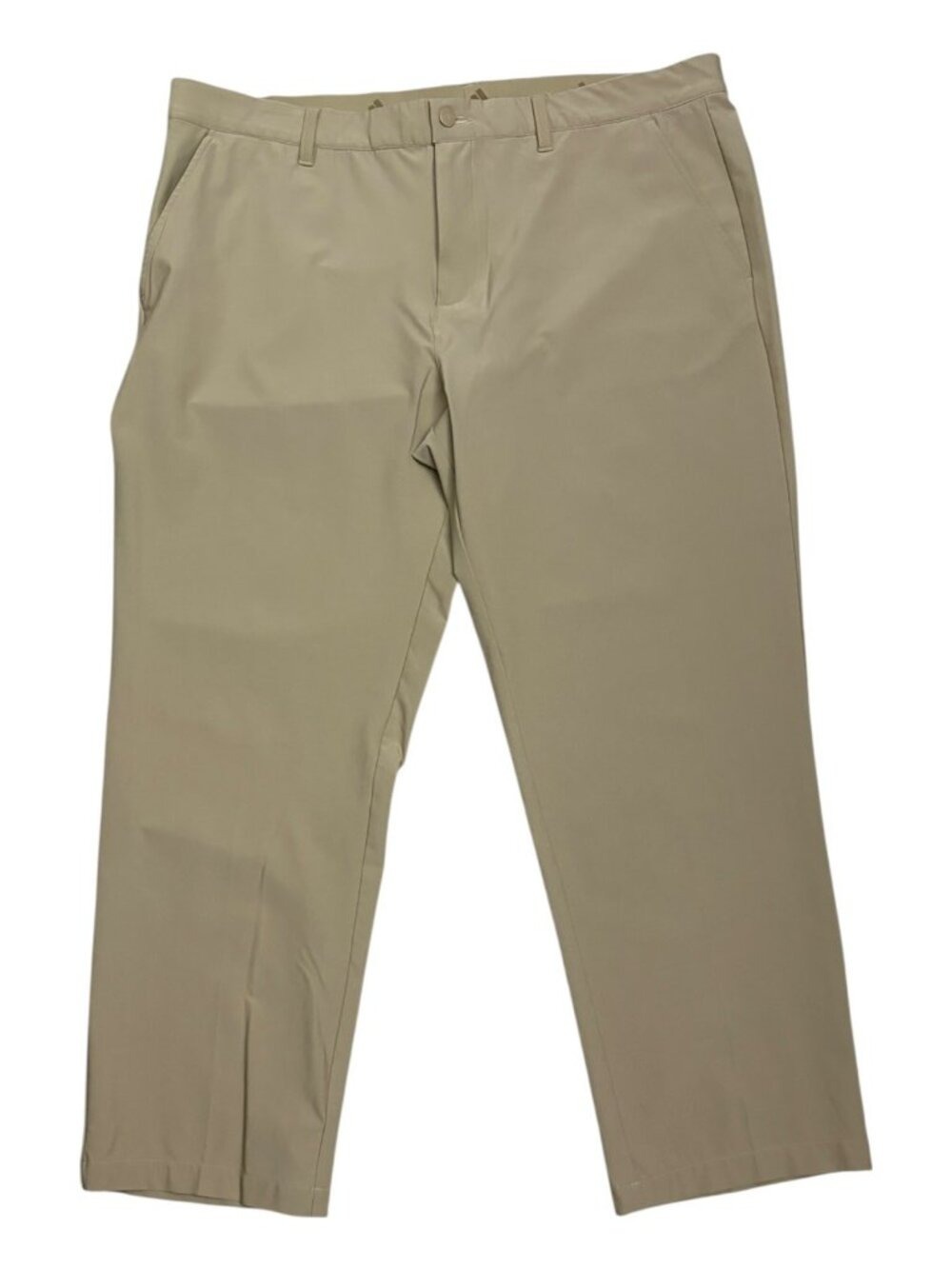 ADIDAS GOLF Pants Lightweight Breathable Tan Casual Mens 40x30